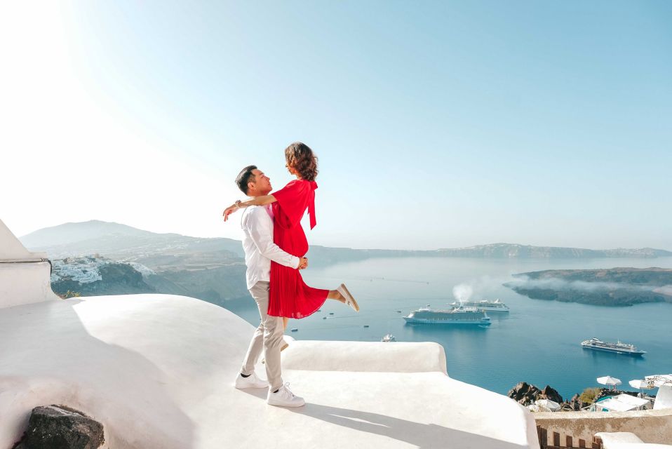 Proposal Photoshoot Santorini - Professional Photography Experience