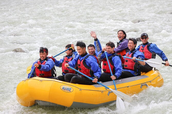 Rafting Athabasca Falls Run in Jasper - Scenic Views of the Athabasca Canyon