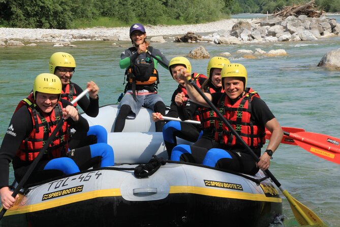 Rafting on the Isar - Meeting and Pickup Details