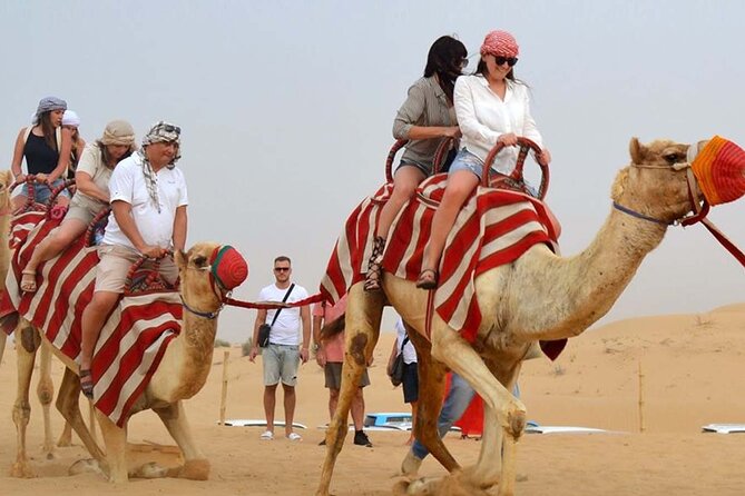 Red Dune Desert Safari With BBQ Dinner and Camel Ride - Bedouin Desert Camp