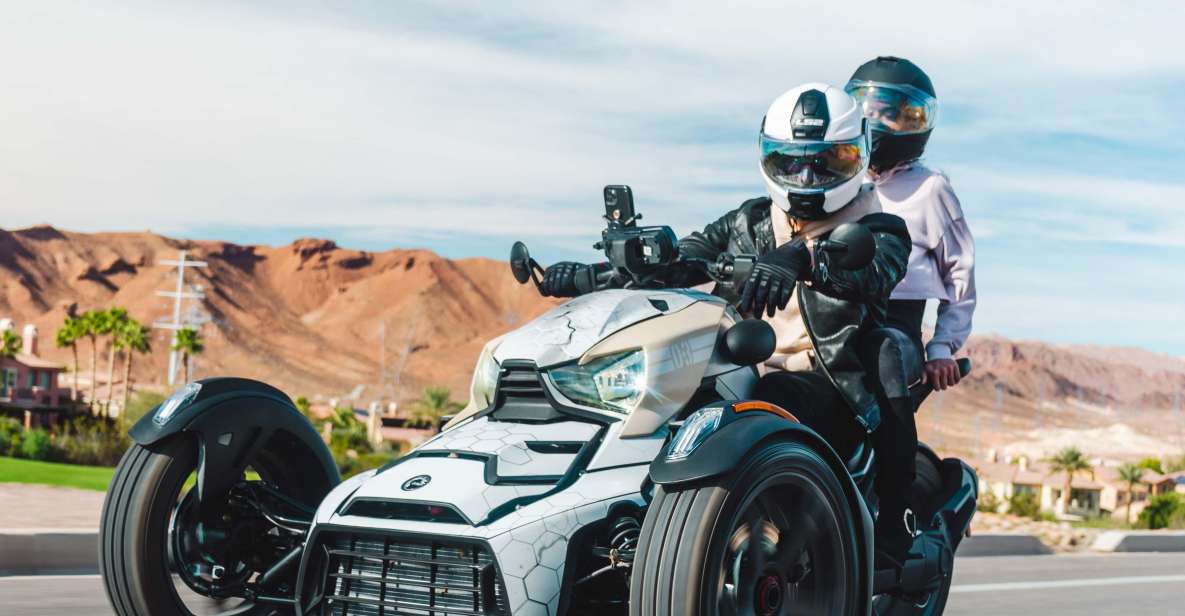 Red Rock Canyon: Self-Guided Trike Tour on a CanAm Ryker! - Sanitized Helmets and Water Provided