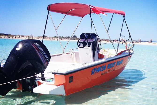 RENT A BOAT 5.5m-30hp LICENSE FREE ENGLISH - Flexible Stops and Exploration