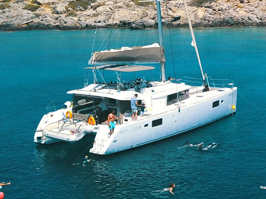 Rethymno: Sailing Catamaran Cruise With Meal & Drinks - Included Activities