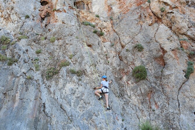 Rock Climbing in Crete With a Guide at Rethymnon, Plakias Beach - Climbing Equipment and Gear Provided