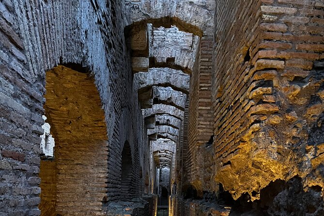 Rome: Colosseum Tour by Night With Arena & Underground - Booking and Cancellation