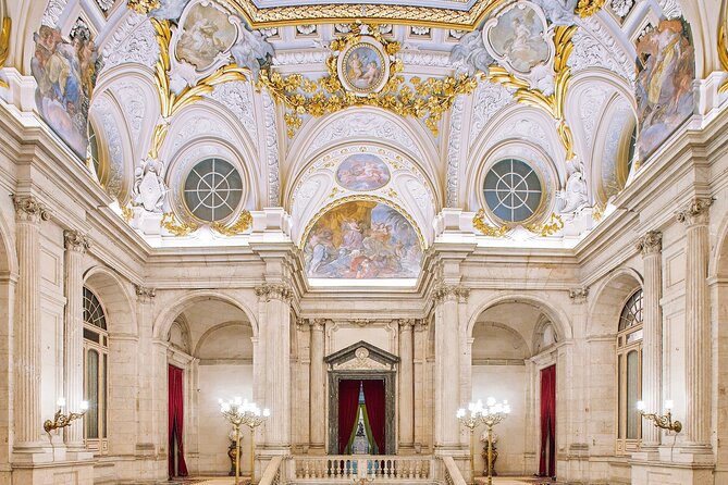 Royal Palace of Madrid Early Entrance Tour Skip-The-Line Ticket - Architectural Details of the Palace