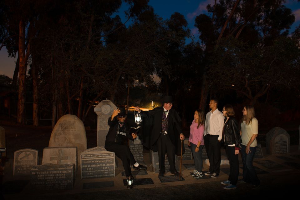 San Diego: Ghosts & Gravestones Trolley Tour - Tour Experience