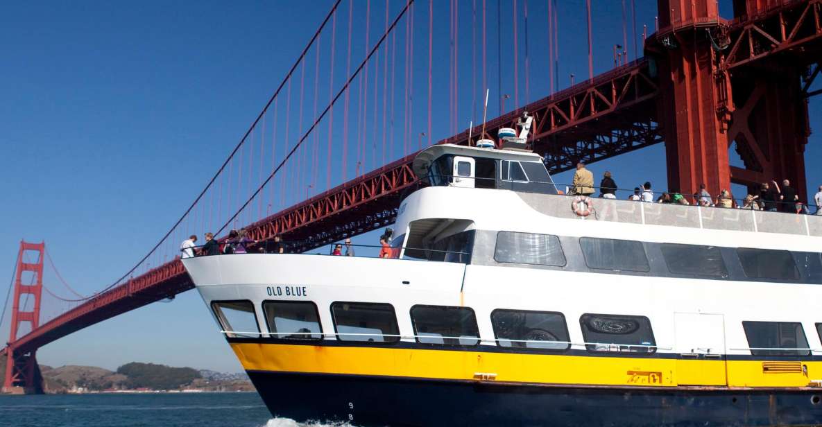 San Francisco: Alcatraz and Golden Gate Bay Cruise - Whats Included