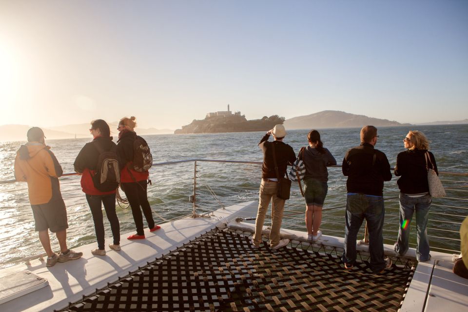 San Francisco Bay Sunset Cruise by Luxury Catamaran - Inclusions