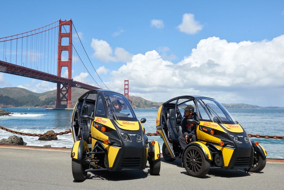 San Francisco: Electric Gocar Tour Over Golden Gate Bridge - Vehicle Specifications