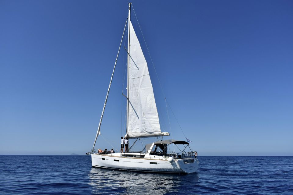 Santorini: 3-Day Oceanis 45 Yacht Charter With Crew - Included Amenities