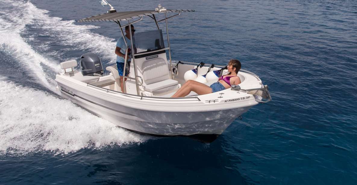 Santorini: Boat Rental With License - Boat Details