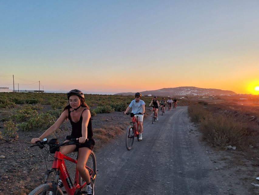 Santorini: E-Bike Sunset Tour Experience - Inclusions