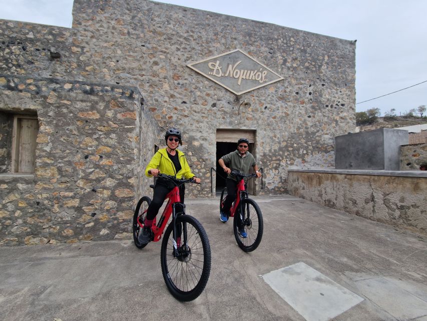 Santorini: E-Bike Tour Experience - Inclusions