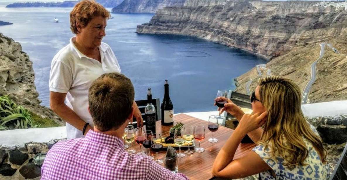 Santorini: Guided Tour to 3 Wineries With Wine Tastings - Wine Tasting Highlights