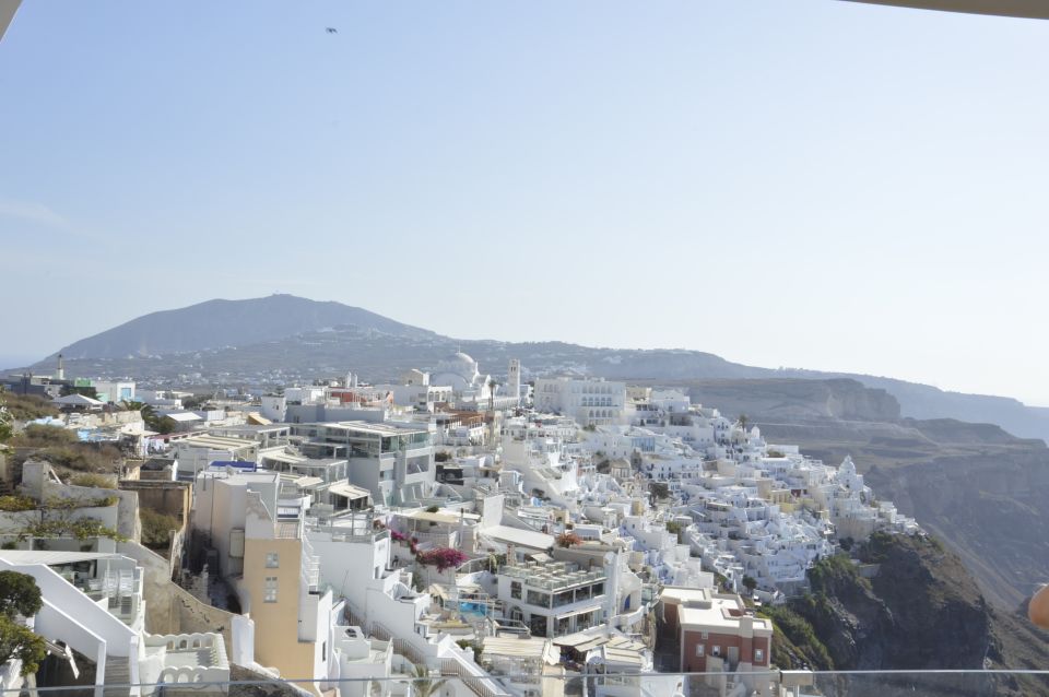 Santorini: Half-Day Sightseeing Tour With Hotel Pickup - Transportation and Accessibility