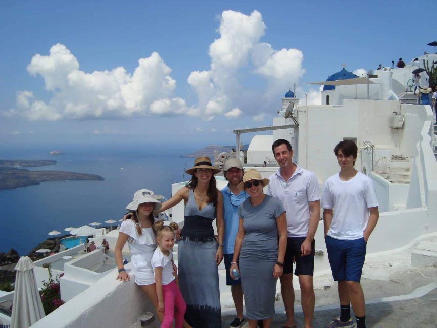 Santorini: Private Day Tour With Guide - Pickup and Guide Information