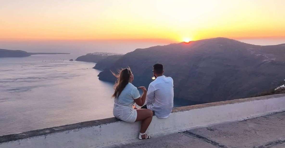 Santorini: Private Sunset Tour With Picnic & Transfer - Picnic Experience