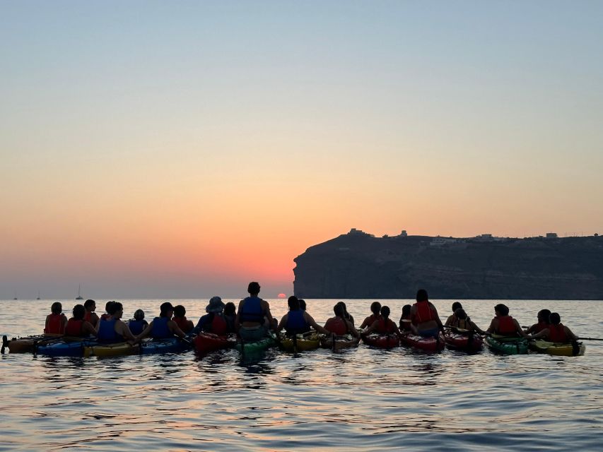 Santorini: South Sea Kayaking Tour With Sea Caves and Picnic - Guidance and Safety