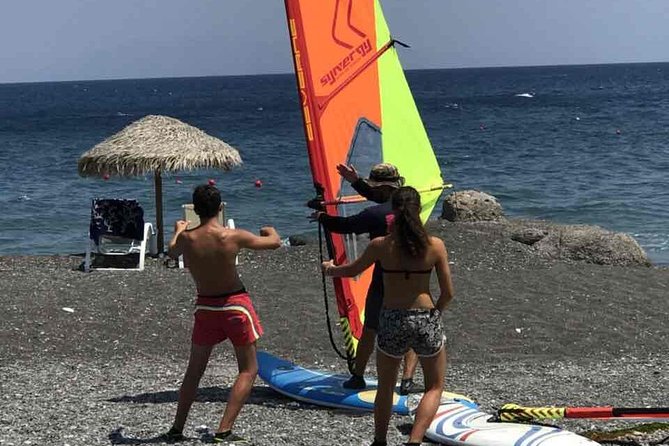 Santorini Windsurfing Lessons - Lesson Timing