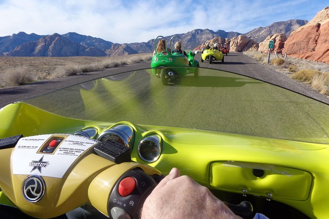 Scooter Car Tour of Red Rock Canyon With Transport From Las Vegas - Safety and Requirements