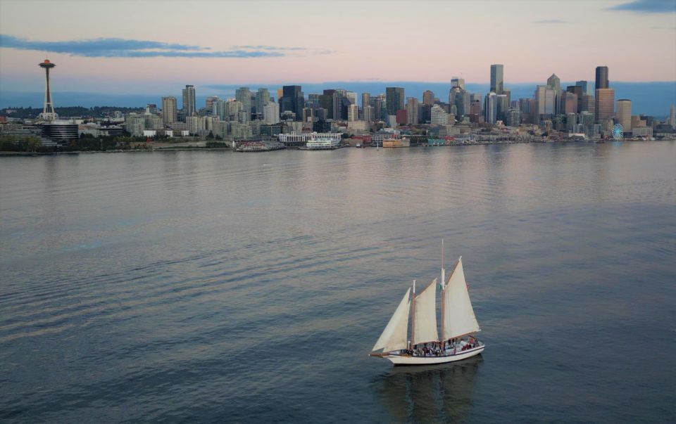 Seattle: Tall Sailboat Sunset Harbor Cruise - Onboard Amenities