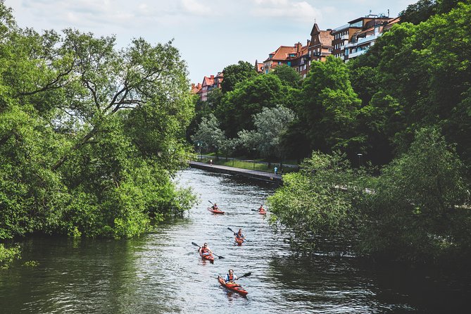 Self-Guided Kayak Adventure in Central Stockholm (One-Man Kayak) - Meeting Point and Duration