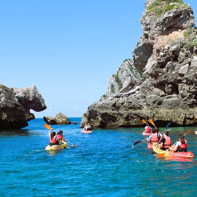 Sesimbra: Ribeiro Cavalo Beach, Caves, & Arrábida Kayak Tour - Tour Inclusions