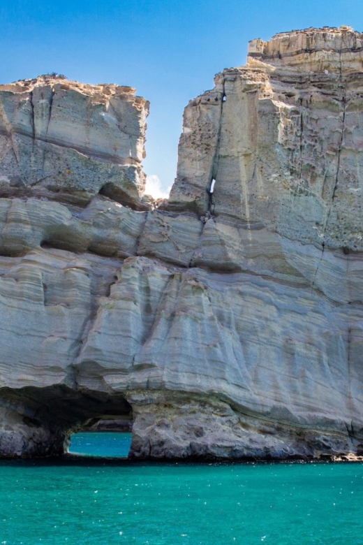 Shared Cruise From Milos to Kleftiko via Firligos & Gerakas - Booking Information