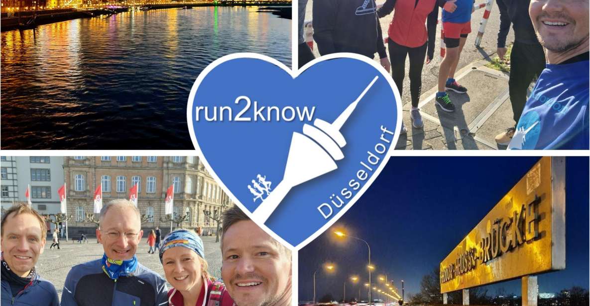 Sightrunning Dusseldorf (Running + Sightseeing) - German and English Tours