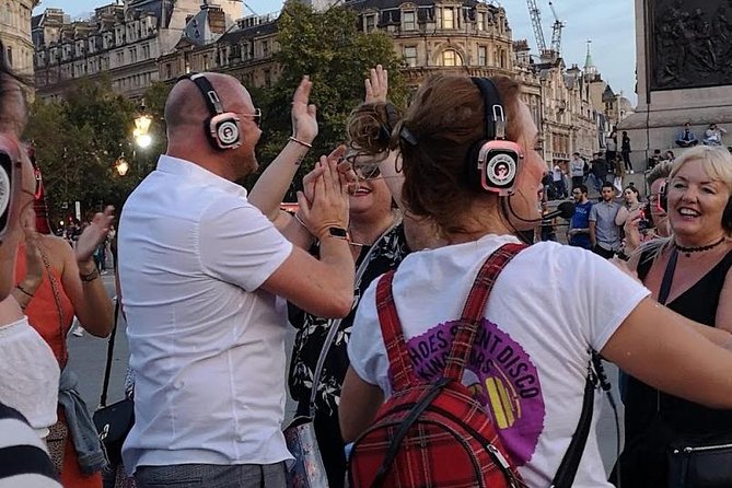 Silent Disco Walking Tours West End Boogie Shoes - Meeting & Pickup