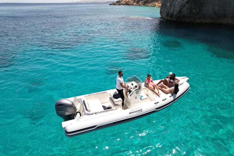 Sliema Private Boat Charter Comino, Blue Lagoon, Gozo - Highlights of the Experience