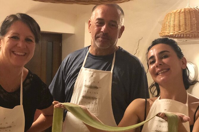 Small-Group Pasta Making Steps From the Vatican Museums - Rolling and Cutting the Pasta