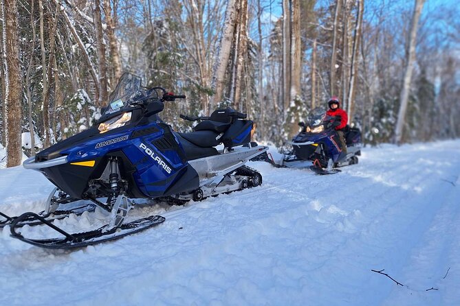 Snowmobiling Activity Rides of 1 Hour 30 - Snowmobile Tour Experience