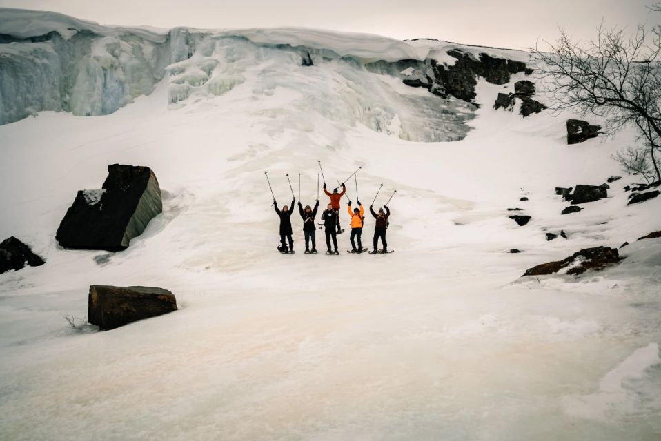 Snowshoeing Adventure to the Enchanting Frozen Waterfall - Included in the Experience