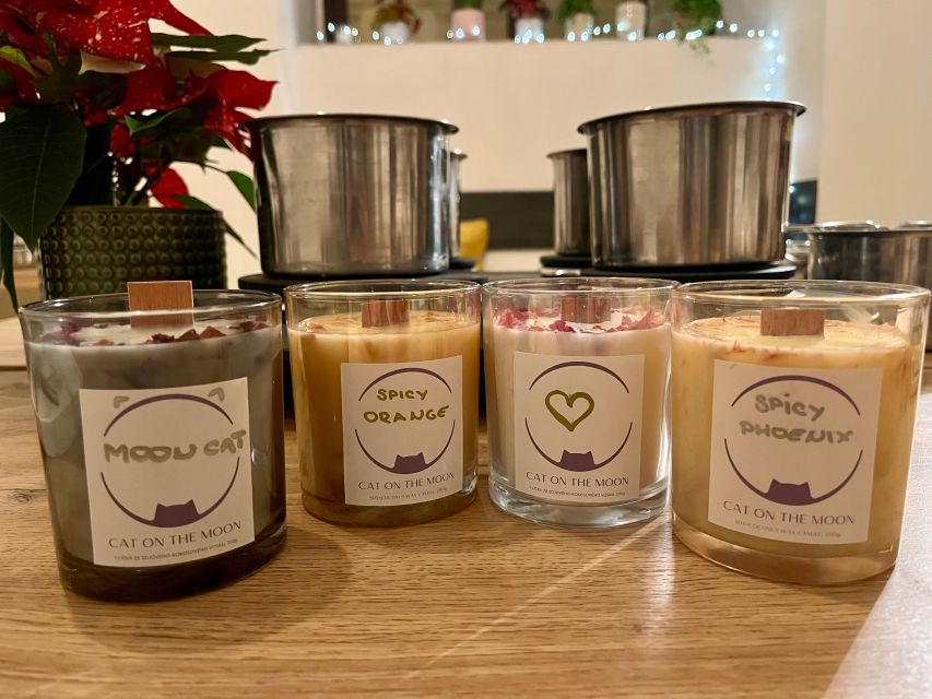 Soy Candle Workshop - Make Your Special Prague Souvenir - Customizable Candle Experience