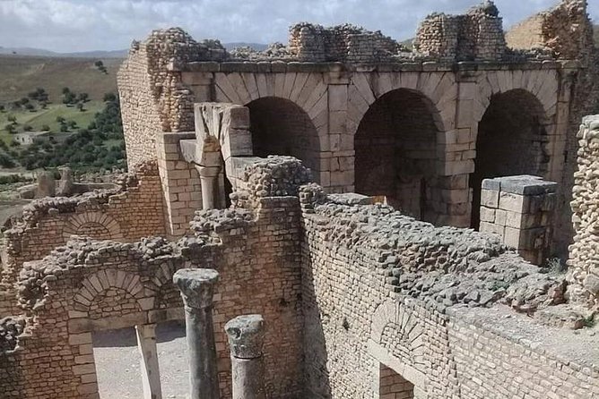 Special Roman Town DOUGGA Through the Andalusian City Testour - Panoramic Views From Douggas Hilltop