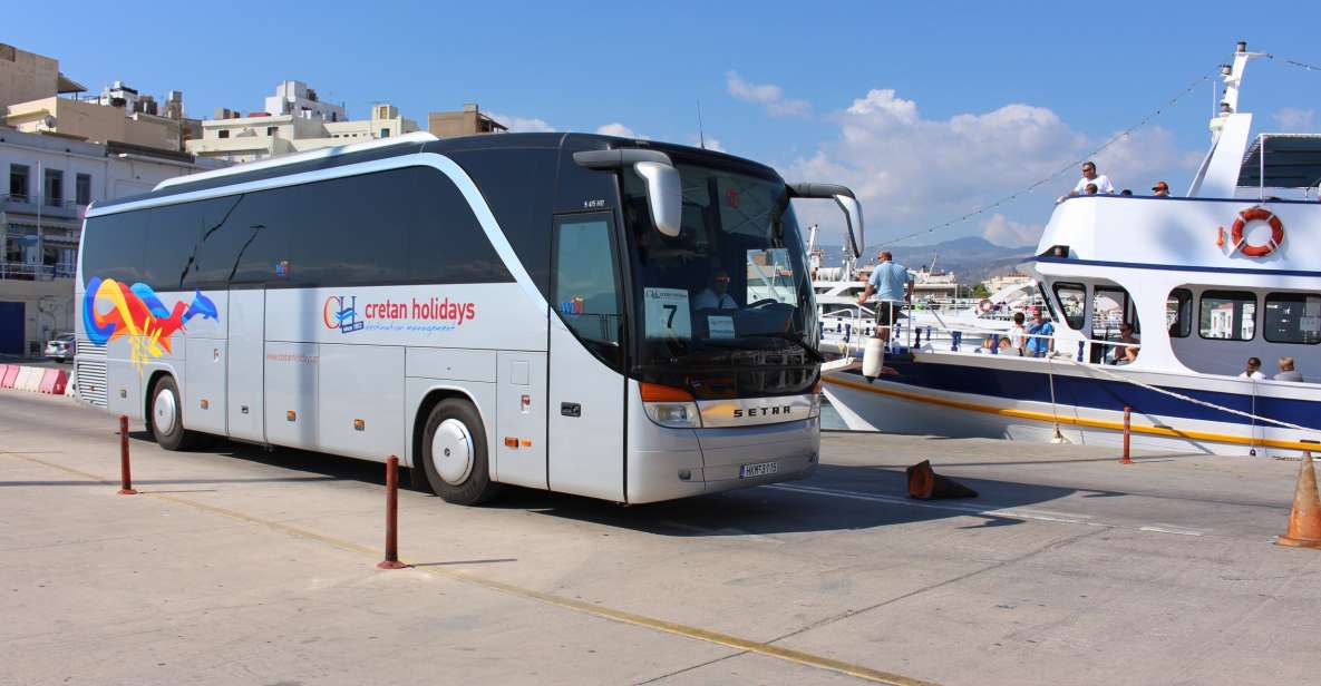 Spinalonga Island Guided Day Trip With Tavern Lunch & Wine - Transportation and Group Size