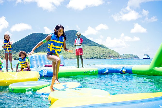 Splash Island Water Park in St Lucia - Activities and Facilities