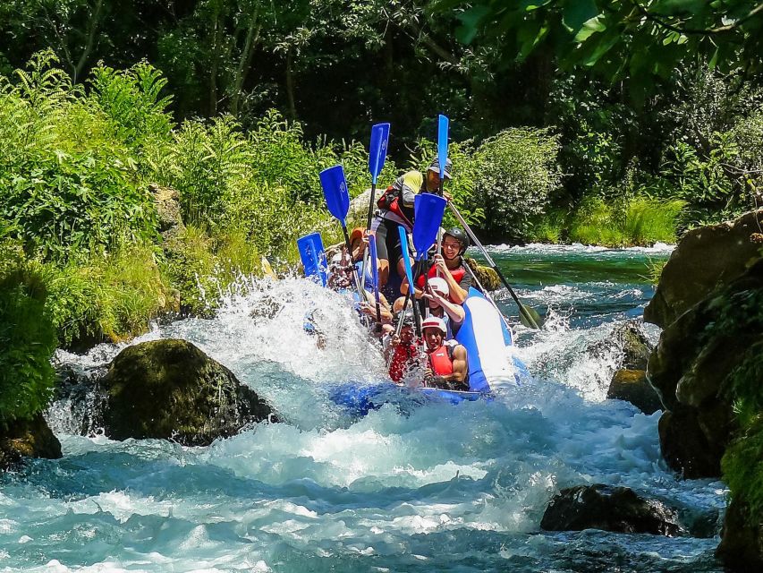 Split/Omiš: Cetina River Rafting With Cliff Jump & Swimming - Logistics and Transportation