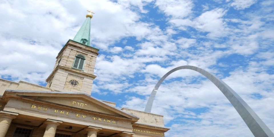 St. Louis: Guided Tour With Boat Cruise and Helicopter Ride - Basilica of Saint Louis