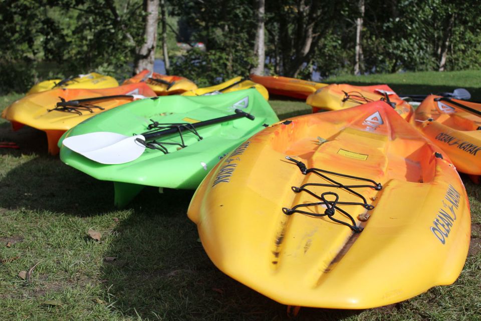 Stand Up Paddle Boards (SUPs) in Aberfeldy - Included Equipment