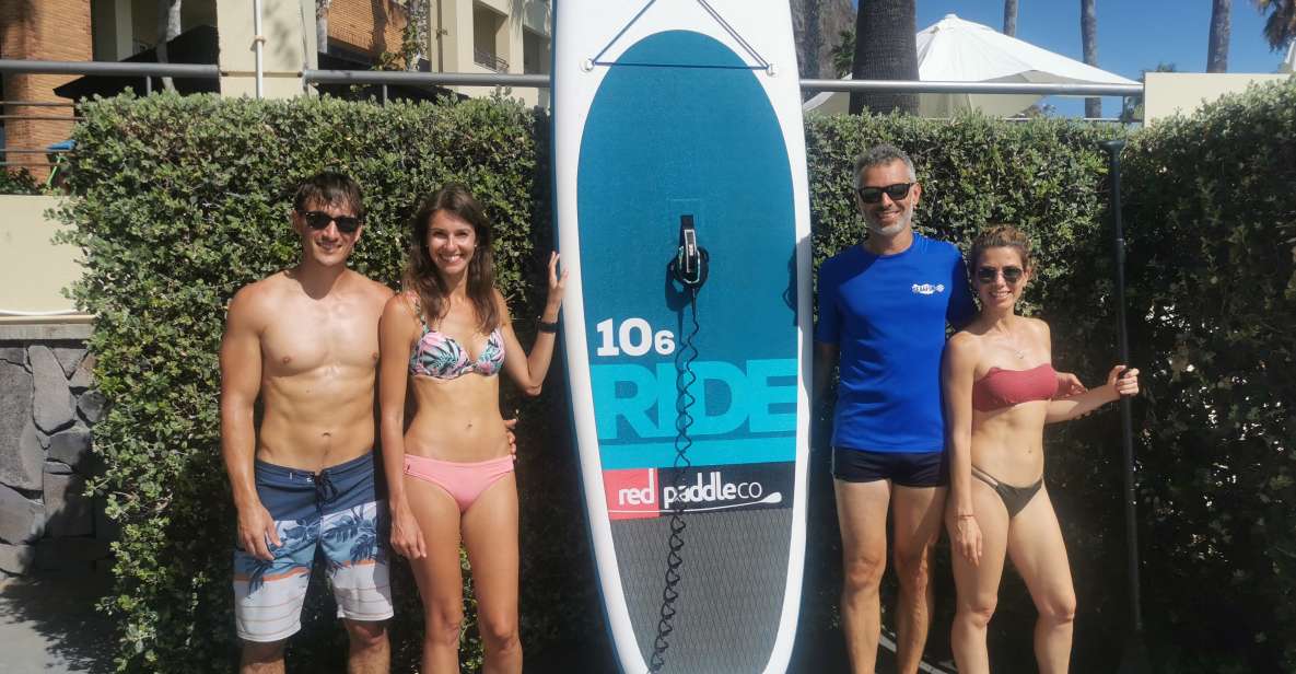 Stand Up Paddle Lesson in Calheta Beach - Full-Body Workout