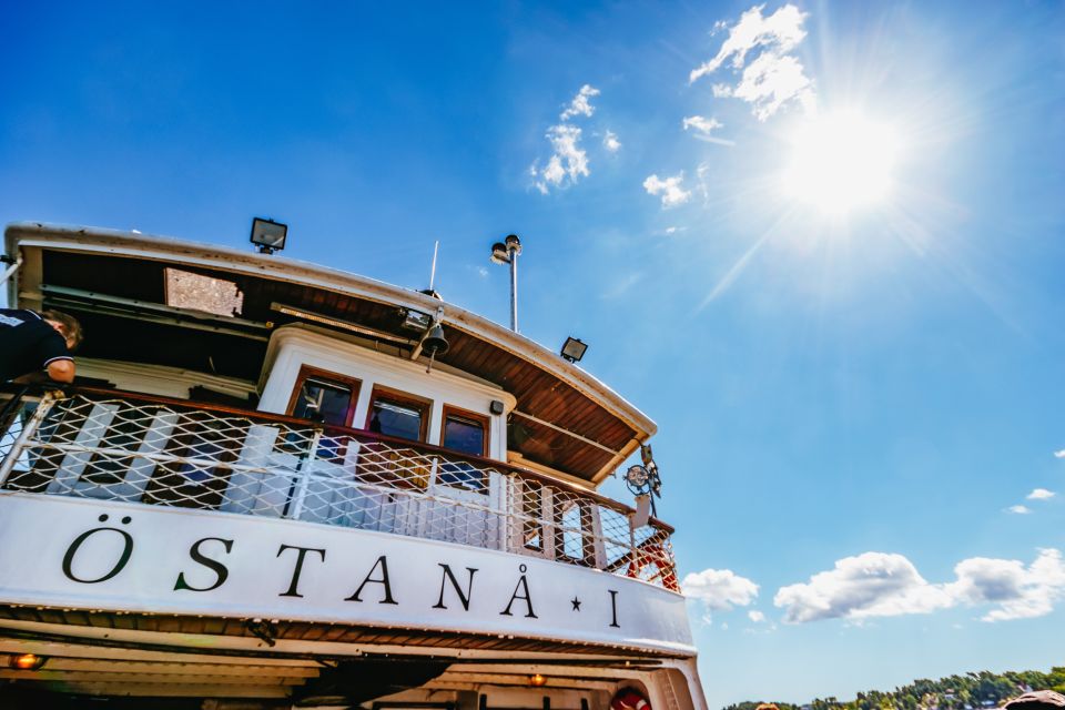 Stockholm: City Archipelago Sightseeing Cruise With Guide - Cruise Duration