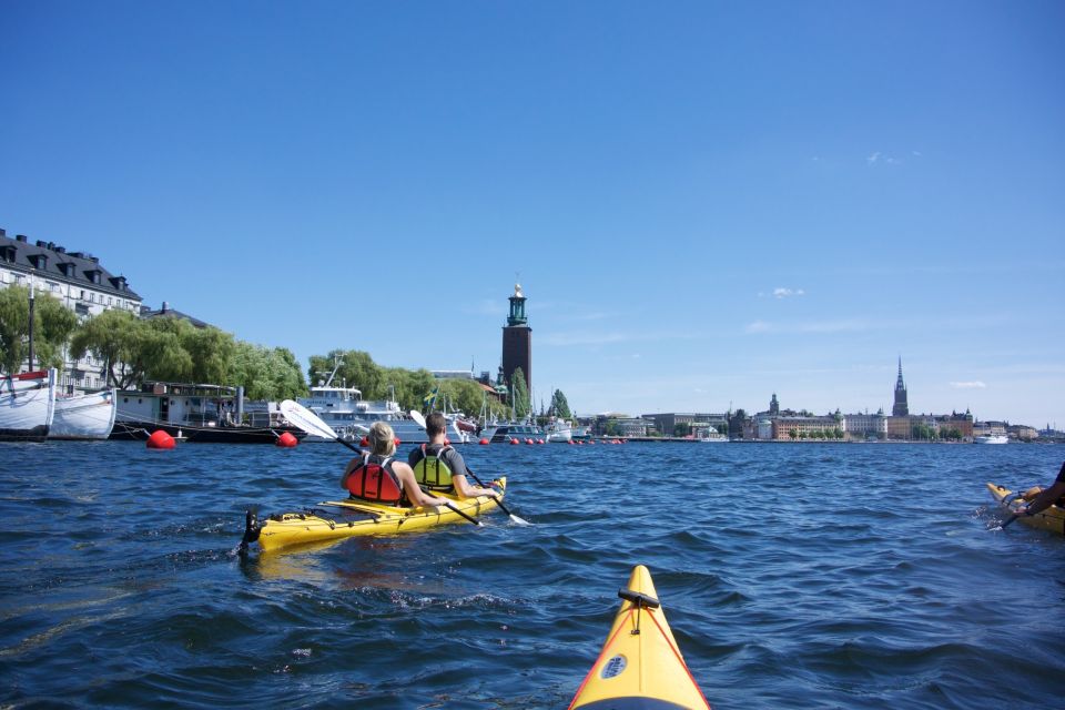 Stockholm: Guided Kayak City Tour & Optional Midsummer Meal - Scenic Sights