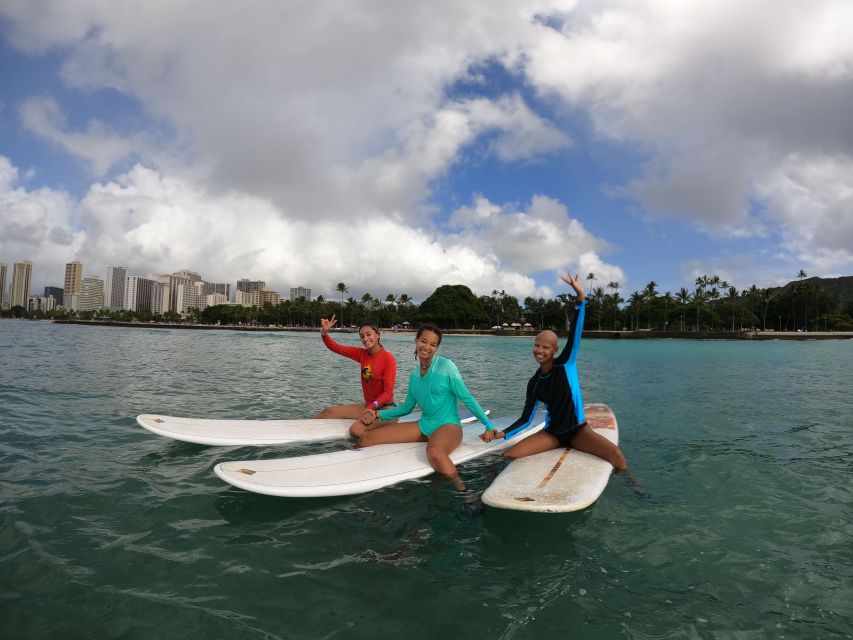 Surfing Lesson in Waikiki, 3 or More Students, 13YO or Older - Instruction and Experience