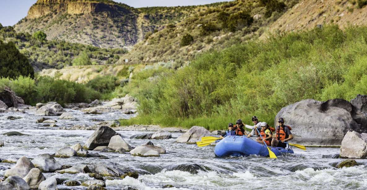 Taos: Rio Grande Racecourse Whitewater Adventure - Tour Inclusions