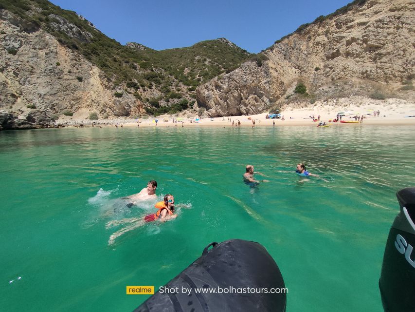 Taxi Boat From Sesimbra to Ribeira Do Cavalo Beach, Arrábida - Itinerary and Activities