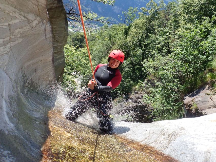 Tessin: Fantastic Canyoning Tour Boggera - Equipment and Safety