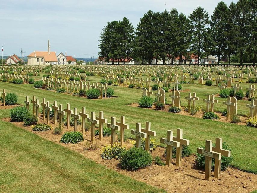 The Battle of the Chemin Des Dames, Departure From Laon - Locations Visited